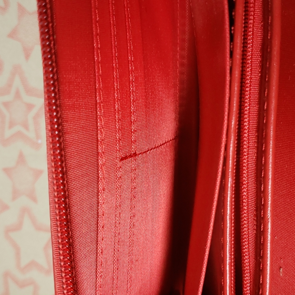 Rose Embossed Wallet, NWOT - Picture 6 of 8